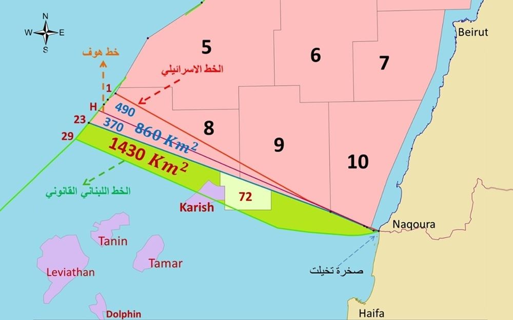 الجيش متمسّك بـ2290 كلم في البحر: كاريش نصفه “لبناني”؟