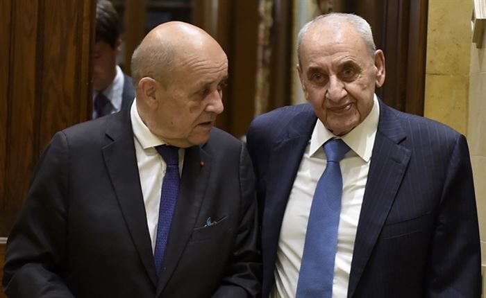 فرنسا تعتبر برّي طرفاً… غبر مرشّح لـ”رئاسة المشاورات”
