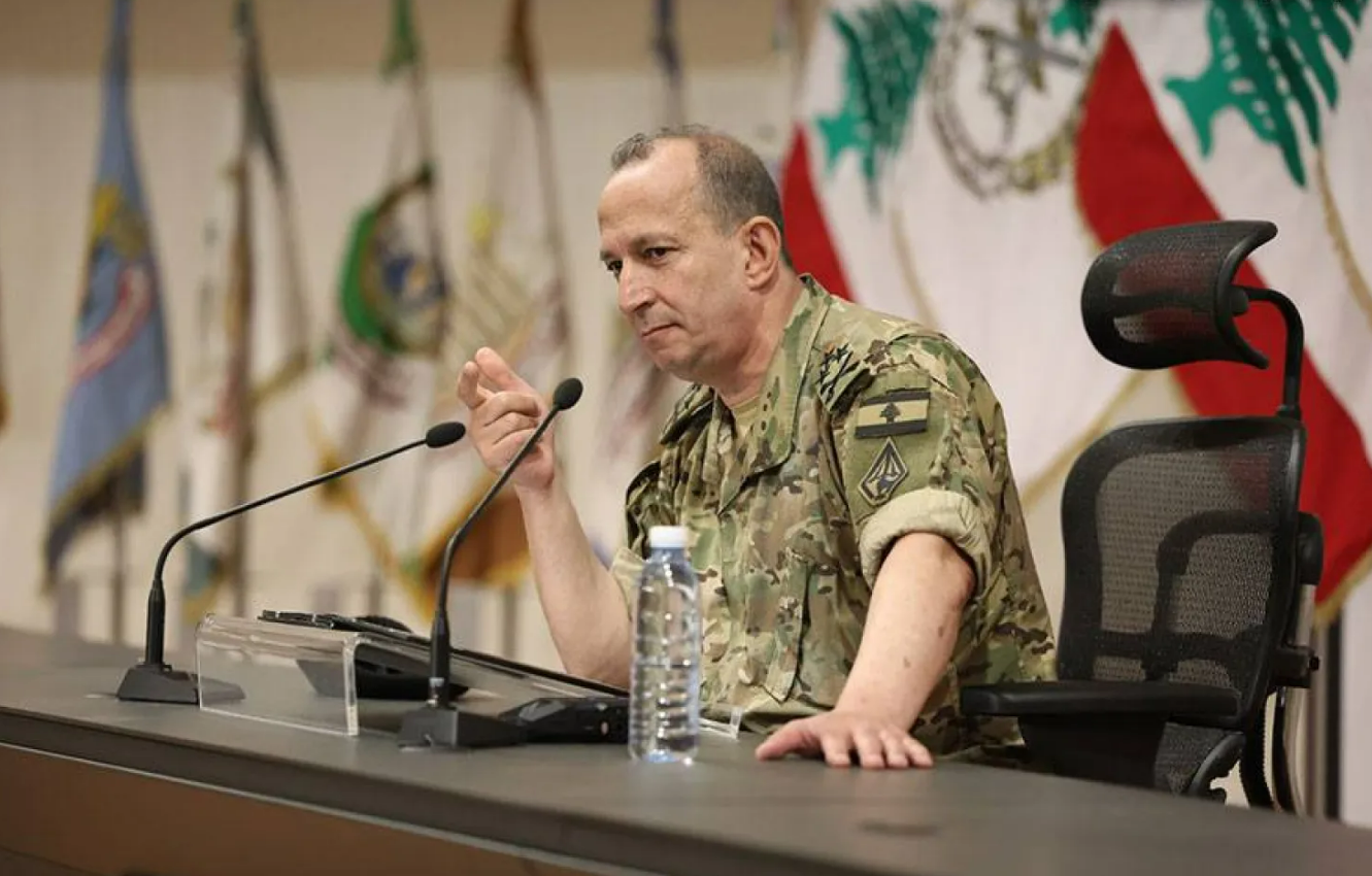 قائد الجيش يرفض “الروزنامة الأميركية” لحصر السلاح
